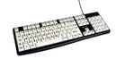 EAN 3521350020823 - Geemarc Telecom 3521350020823 teclado Universal USB QWERTY Negro, Blanco imagen 4
