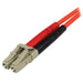 EAN 0065030849746 - StarTech.com 50FIBLCST5 Cable de fibra óptica e InfiniBand Rojo imagen 4