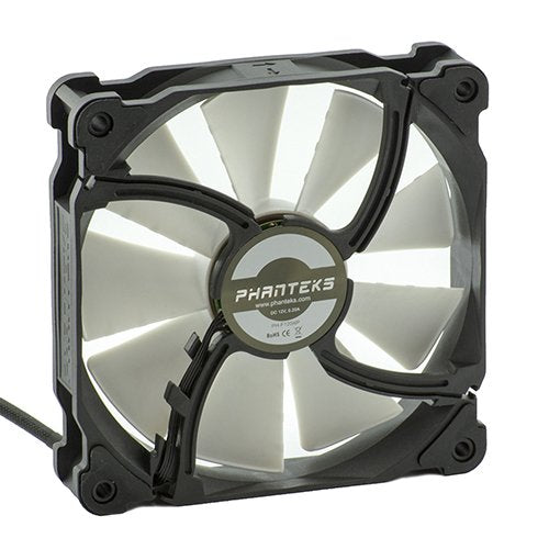 EAN 0886523000488 - Phanteks PH-F120XP Carcasa del ordenador Ventilador 12 cm Negro, Blanco imagen 4