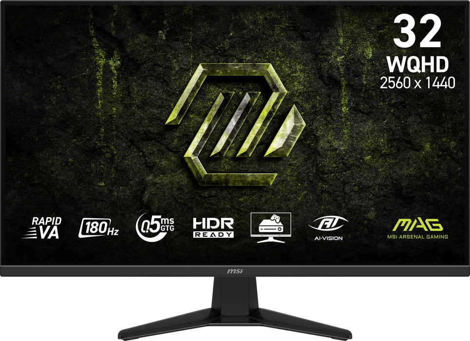EAN 4711377347792 - MSI MAG 325QF E18V pantalla para PC 80 cm (31.5") 2560 x 1440 Pixeles Wide Quad HD LED Negro imagen 2