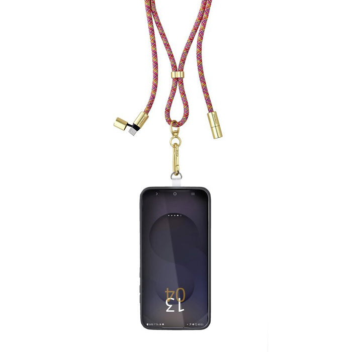 EAN 4034303037223 - Intenso Handykette als Lade- + Datenkabel USB-C bis 1,65m neon mix cable USB USB C Multicolor imagen 1