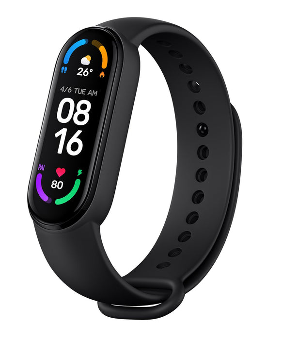 EAN 6934177736384 - Xiaomi Mi Smart Band 6 AMOLED Funda de brazo para monitor de actividad física 3,96 cm (1.56") Negro imagen 1