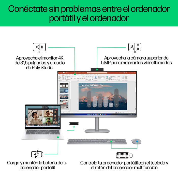 EAN 0199642227309 - HP OmniStudio X 32-c0022ns PC Intel Core Ultra 5 125H 80 cm (31.5") 3840 x 2160 Pixeles PC todo en uno 16 imagen 7