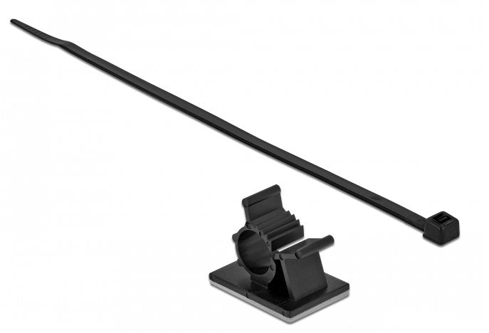EAN 4043619188802 - DeLOCK 18880 presilla Nylon Negro 10 pieza(s) imagen 1