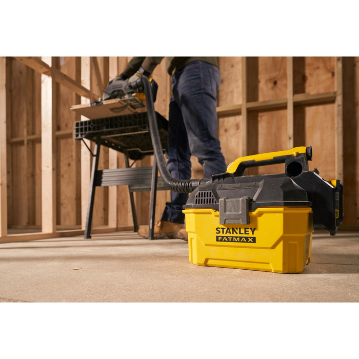 EAN 5035048724637 - Stanley FATMAX SFMCV002B-XJ aspiradora 7,5 L Aspiradora de tambor Seca y húmeda Sin bolsa imagen 8