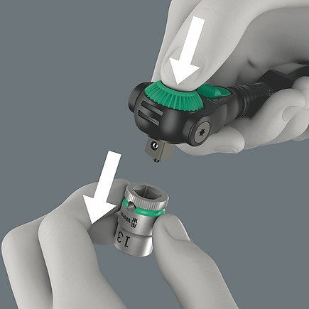 EAN 4013288234858 - Wera 05135882001 llave de carraca 1 pieza(s) Negro, Verde imagen 8