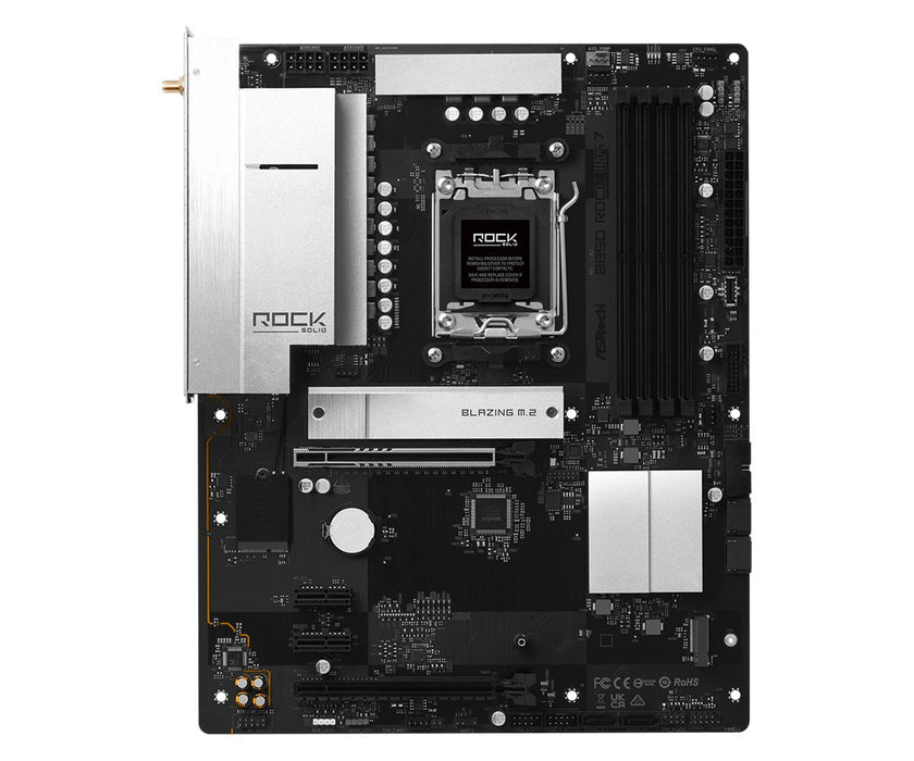 EAN 4711581493841 - Asrock B850 Rock WiFi 7 AMD B850 Zócalo AM5 ATX imagen 2