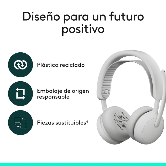 EAN 5099206131071 - Logitech Zone Wireless 2 ES Inalámbrico y alámbrico Diadema Llamadas/Música USB Tipo C imagen 16