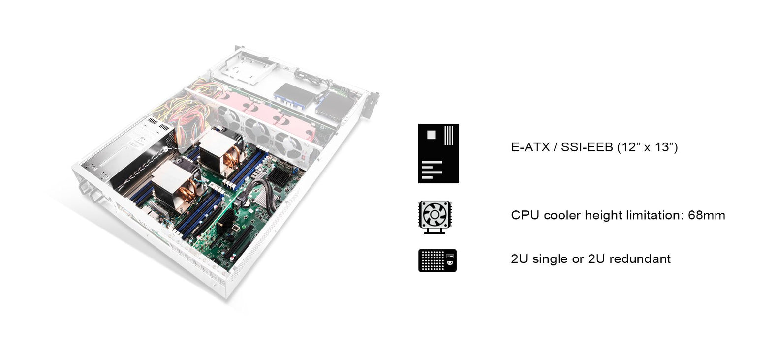 EAN 4710679813875 - Silverstone RM22-308 Caja de disco duro (HDD) Negro, Blanco 2.5/3.5" imagen 4