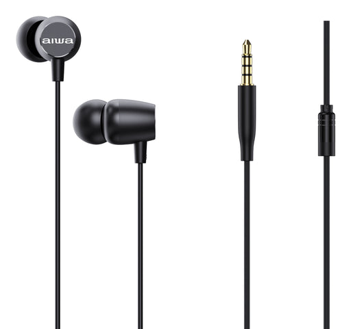 EAN 8435256810738 - Aiwa ESTM-20BK auricular y casco Auriculares Alámbrico Dentro de oído Llamadas/Música/Deporte/Uso diario  imagen 1