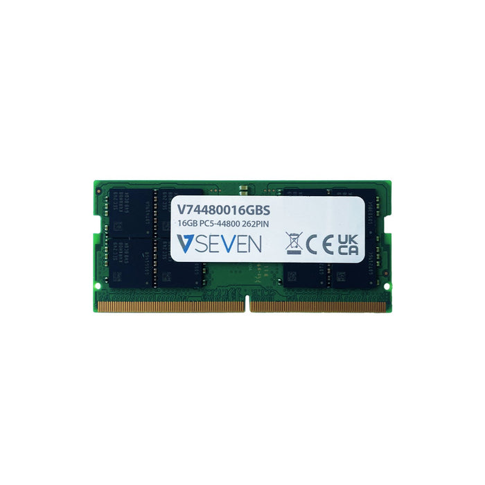 EAN 5050914243623 - V7 V74480016GBS módulo de memoria 16 GB 1 x 16 GB DDR5 262-pin SO-DIMM imagen 1