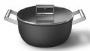 EAN 8017709356019 - Smeg CSF2412BLM batería de cocina Negro Aluminio, Acero inoxidable 5,4 L 24 cm imagen 6