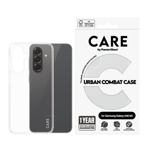 EAN 5715685016882 - PanzerGlass CARE™ by ® Urban Combat Case Transparent Samsung Galaxy A56 5G funda para teléfono móvil Tran imagen 2