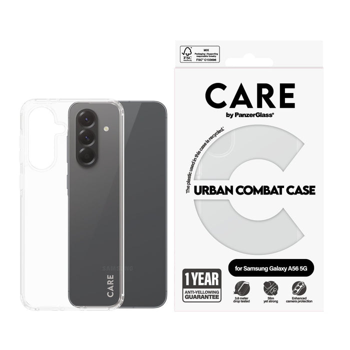 EAN 5715685016882 - PanzerGlass CARE™ by ® Urban Combat Case Transparent Samsung Galaxy A56 5G funda para teléfono móvil Tran imagen 2