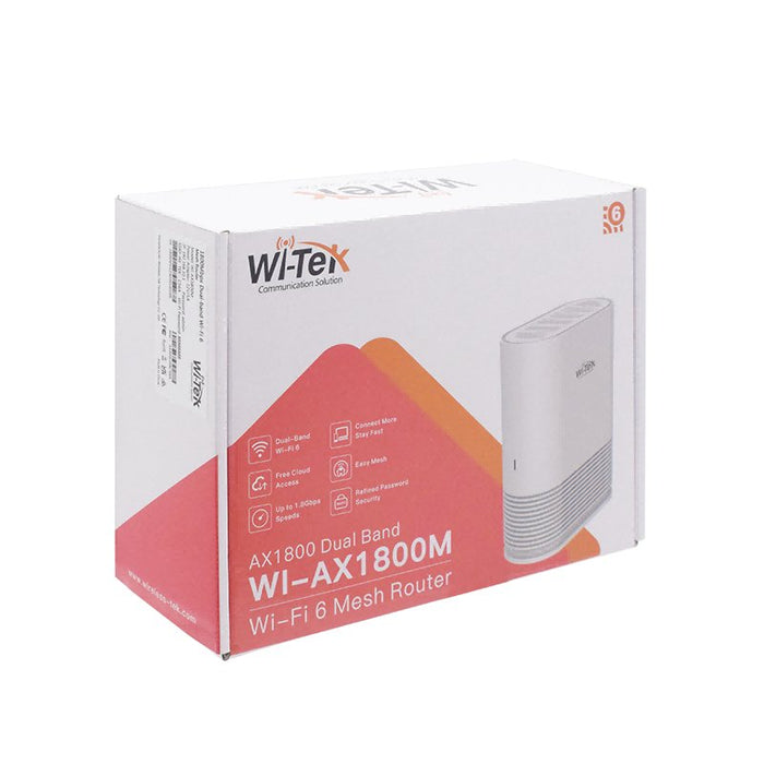 EAN 5420016877802 - Wi-Tek WI-AX1800M sistema Wi-Fi Mesh (Wi-Fi en malla) Doble banda (2,4 GHz / 5 GHz) Wi-Fi 6 (802.11ax) Bl imagen 5