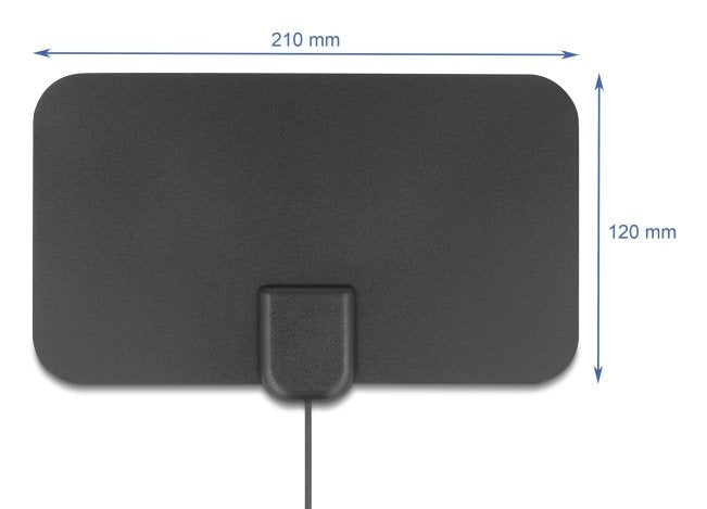 EAN 4043619120857 - DeLOCK 12085 antena de televisión Interior Omni-direccional imagen 2