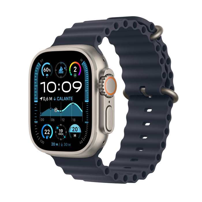 EAN 0195949580741 - Apple Watch Ultra 2 OLED 49 mm Digital 410 x 502 Pixeles Pantalla táctil 4G Titanio Wifi GPS (satélite) imagen 1