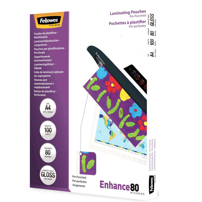 EAN 43859521821 - Fellowes 5452502 plastificador 100 pieza(s) imagen 2
