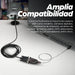 EAN 0766623205146 - Manhattan 205146 cable de serie Negro, Transparente 0,45 m USB tipo A D-Sub (DB-9) imagen 5
