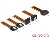 EAN 4043619601486 - DeLOCK 60148 cable de SATA 0,3 m SATA de 15 pines 4 x SATA de 15 pines Beige, Naranja, Rojo, Amarillo imagen 2