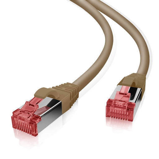 EAN 4005938910601 - Helos 191060 cable de red Marrón 3 m Cat6 S/FTP (S-STP) imagen 1