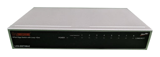 EAN 4016621124199 - Longshine 8-Port 10/100/1000 Mbit/s Desktop No administrado Gigabit Ethernet (10/100/1000) Escritorio Pla imagen 1