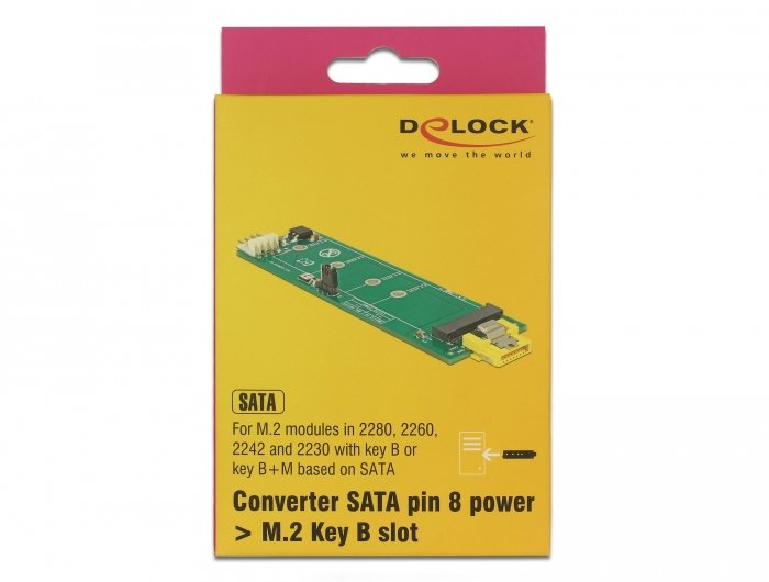 EAN 4043619639175 - DeLOCK 63917 tarjeta y adaptador de interfaz Interno M.2 imagen 8