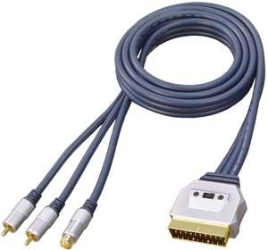 EAN 4012386907343 - GR-Kabel PB-481 adaptador de cable de vídeo 3 m SCART (21-pin) Negro imagen 1