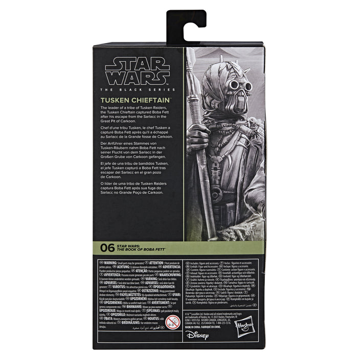 EAN 5010996222725 - Star Wars The Black Series Tusken Chieftain imagen 6