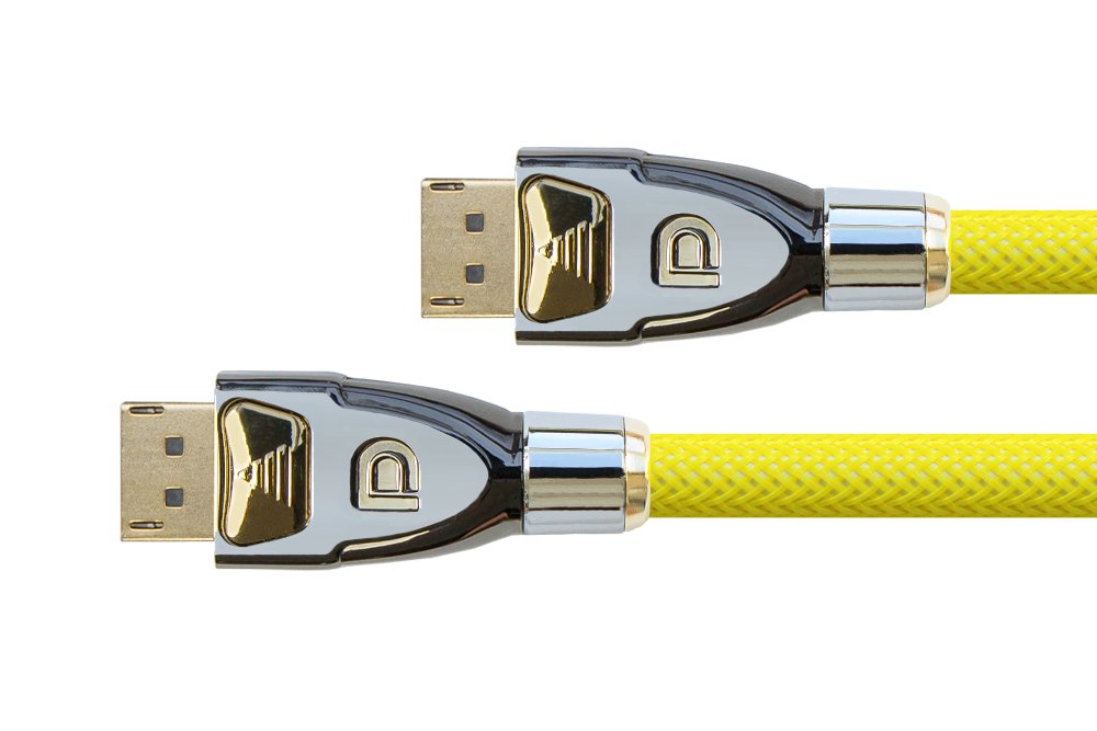 EAN 4014619719877 - Alcasa GC-M0075 cable DisplayPort 1 m Amarillo imagen 1