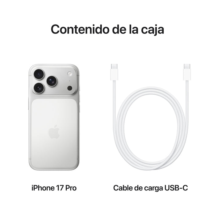 EAN 0195950627169 - Apple iPhone 17 Pro 16 cm (6.3") SIM doble iOS 26 5G USB Tipo C 256 GB Plata imagen 8