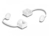 EAN 4043619669738 - DeLOCK 66973 tapa de seguridad para enchufe RJ-45 Negro, Rojo, Blanco 50 pieza(s) imagen 2