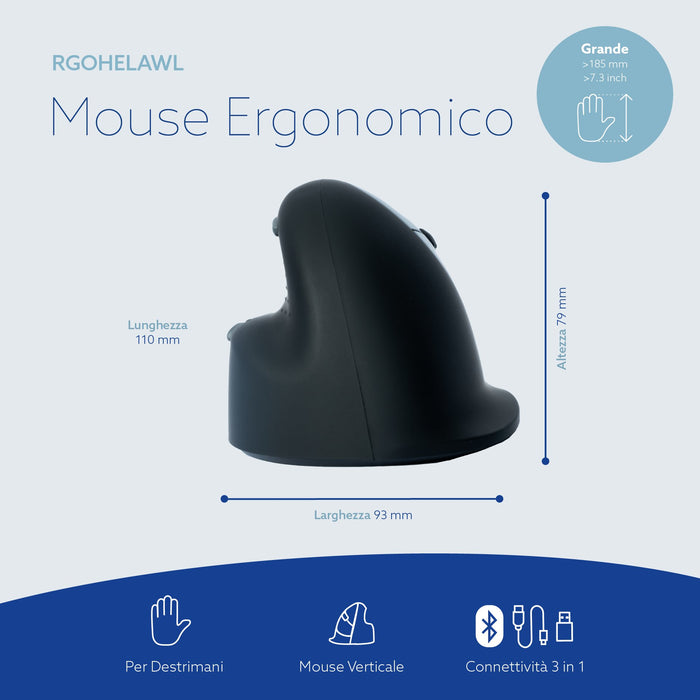 EAN 8719274491910 - R-Go Tools RGOCONMWLWH teclado numérico Portátil imagen 6