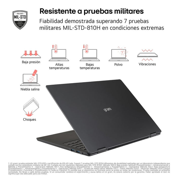EAN 8806096467015 - LG Gram 15Z80T-G.AU75B ordenador portatil AMD Ryzen AI 7 350 Portátil 39,6 cm (15.6") Full HD 16 GB LPDDR imagen 6