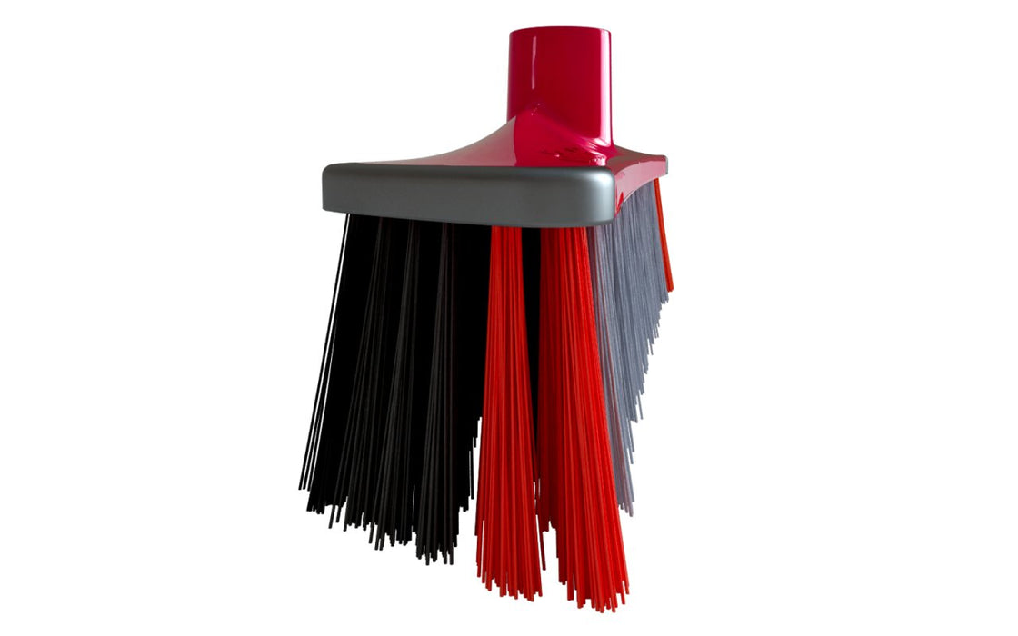 EAN 4023103173118 - Vileda 142156 escoba Interior Cerda dura / blanda Tereftalato de polietileno (PET) Negro, Gris, Rojo imagen 4