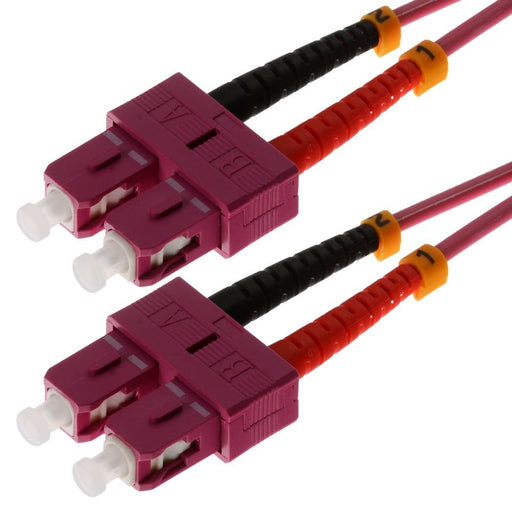 EAN 4005938158294 - Helos 20m OM4 SC/SC Cable de fibra óptica e InfiniBand Violeta imagen 1