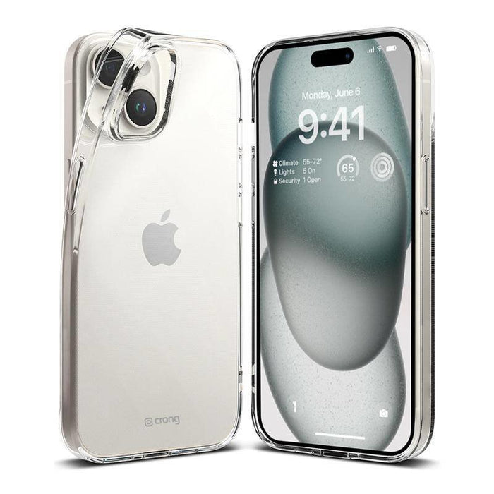EAN 5904310703017 - Crong CRG-CRSLIM-IP1561-TRS funda para teléfono móvil 15,5 cm (6.1") Transparente imagen 1