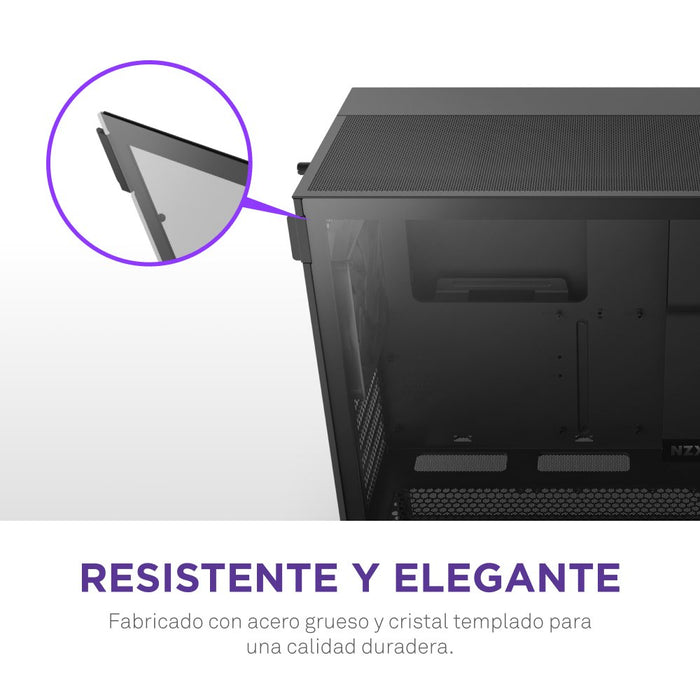 EAN 5056547205878 - NZXT H5 Flow RGB Midi Tower Negro imagen 14