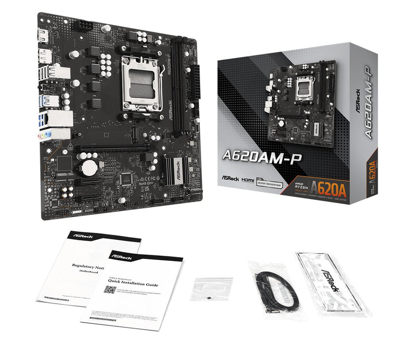 EAN 4711581495111 - Asrock A620AM-P AMD A620A Zócalo AM5 micro ATX imagen 6