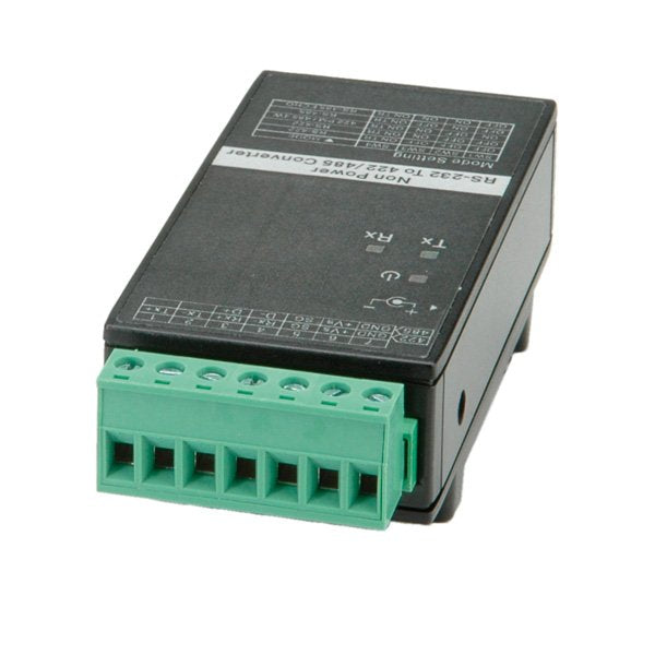 EAN 7611990198665 - ROLINE RS-232 to RS-422/485 Converter, Din Rail, self powered Negro imagen 4