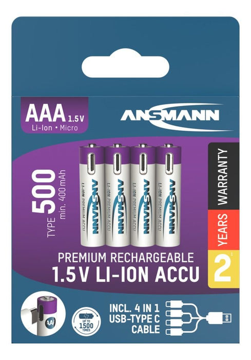 EAN 4013674193967 - Ansmann 1311-0028 pila doméstica Batería recargable AAA Ión de litio imagen 13
