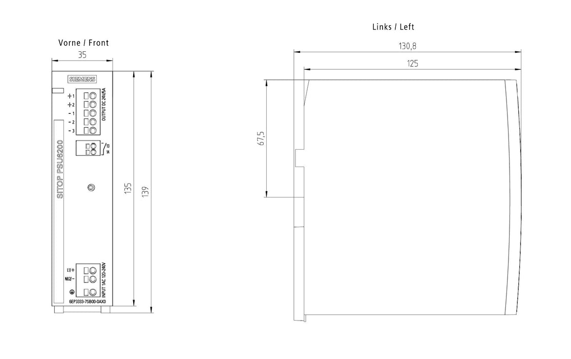 EAN 4025515155164 - Siemens Stromversorgung imagen 6
