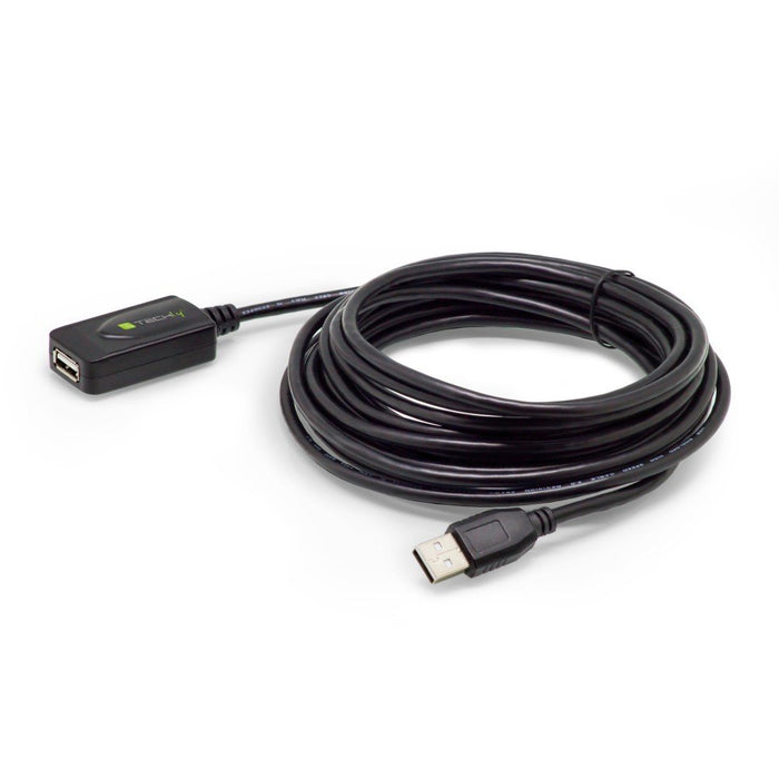 EAN 8059018362220 - Techly IUSB-REP220TY3 cable USB USB 2.0 20 m USB A 0,48 Gbit/s Negro imagen 5