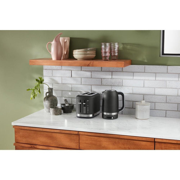 EAN 5413184905521 - KitchenAid 859711684180 tetera eléctrica 1,7 L 2400 W Negro, Acero inoxidable imagen 5