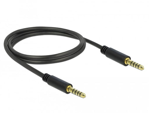 EAN 4043619857913 - DeLOCK 85791 cable de audio 1 m 4.4mm Negro imagen 1