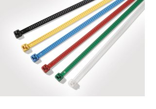 EAN 4031026251653 - Hellermann Tyton 115-00003 presilla Poliamida Rojo 25 pieza(s) imagen 1
