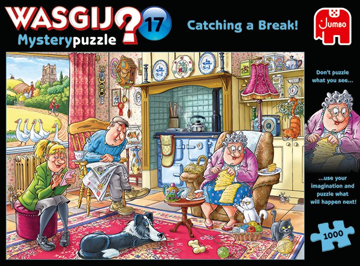 EAN 8710126191750 - Wasgij Mystery 17 1000pcs Puzzle rompecabezas 1000 pieza(s) Cómics imagen 5
