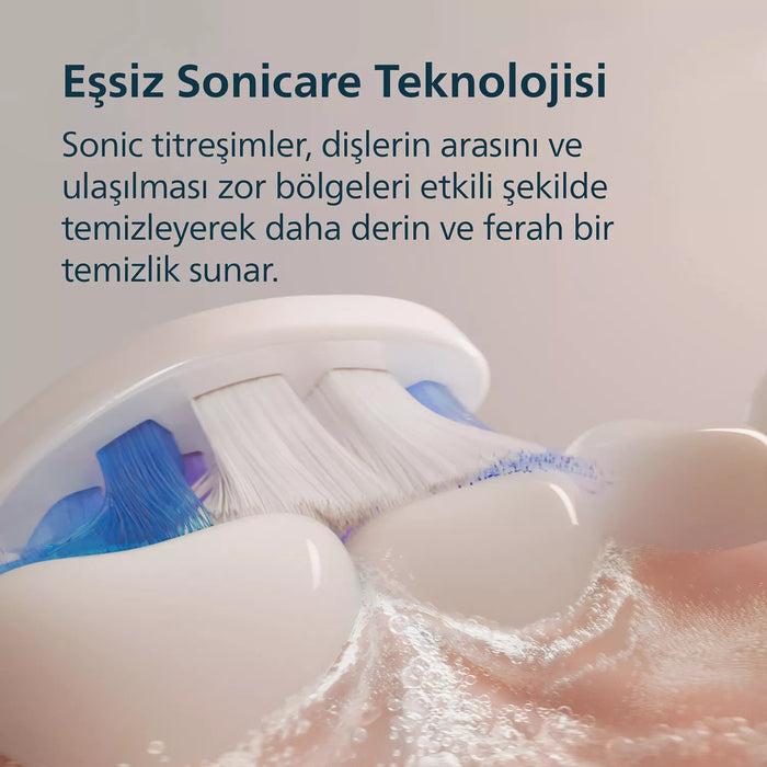 EAN 8720689044004 - Philips HX7400/06 cepillo eléctrico para dientes Adulto Cepillo dental sónico Blanco imagen 2