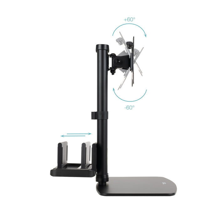 EAN 8433281016873 - TooQ DB1128TN-B soporte para monitor 68,6 cm (27") Escritorio Negro imagen 3