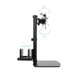 EAN 8433281016873 - TooQ DB1128TN-B soporte para monitor 68,6 cm (27") Escritorio Negro imagen 3